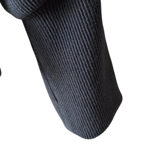 Varley Vine Half Zip Pullover Sweatshirt Sz Md Ribbed Gold Hardware Shawl Collar - Picture 8 of 16